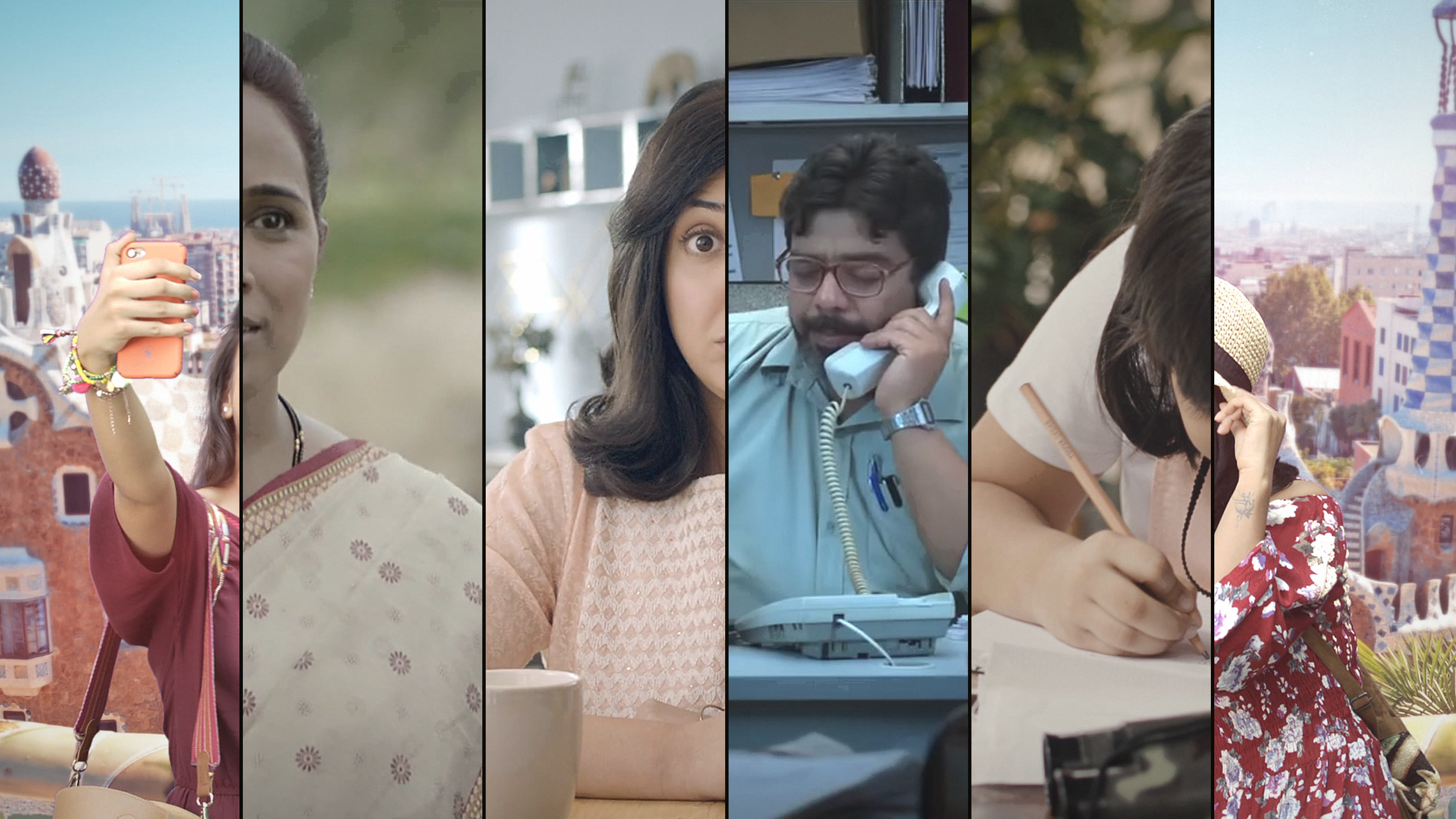 Frames from Bratman Films productions for ICICI Bank, Dark Fantasy, Godrej SmartCare, ACC, Bournvita and Tanishq